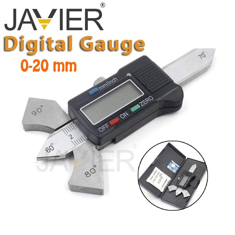 WELDING GAUGE WELD Inspection Gauge Weld Seam Crown Ruler Angle Measurement EUR 14,95 - DE