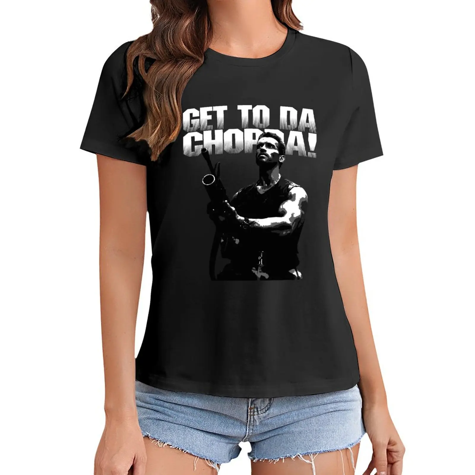 

Da Choppa T-Shirt hippie clothes funny t-shirt dress for Women plus size