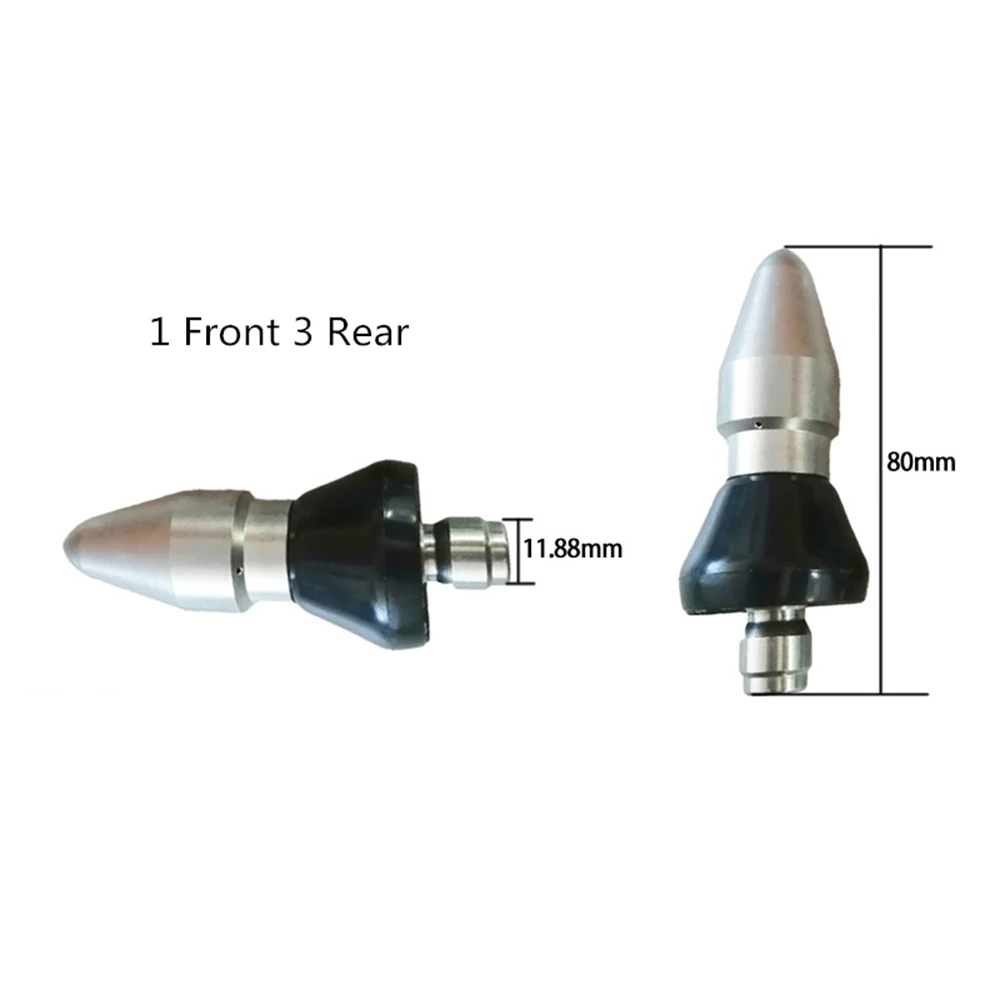 High Pressure Pipe Unclogging Cleaning Nozzle for Sewer Cleaning