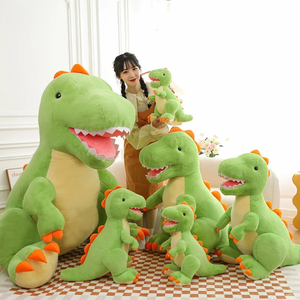 Tyrannosaurus Rex Dinosaur Plush Toys Soft Large Size Tyrannosaurus Rex Stuffed Toys Plush Cute Dinosaur Plush Doll Girl Boy