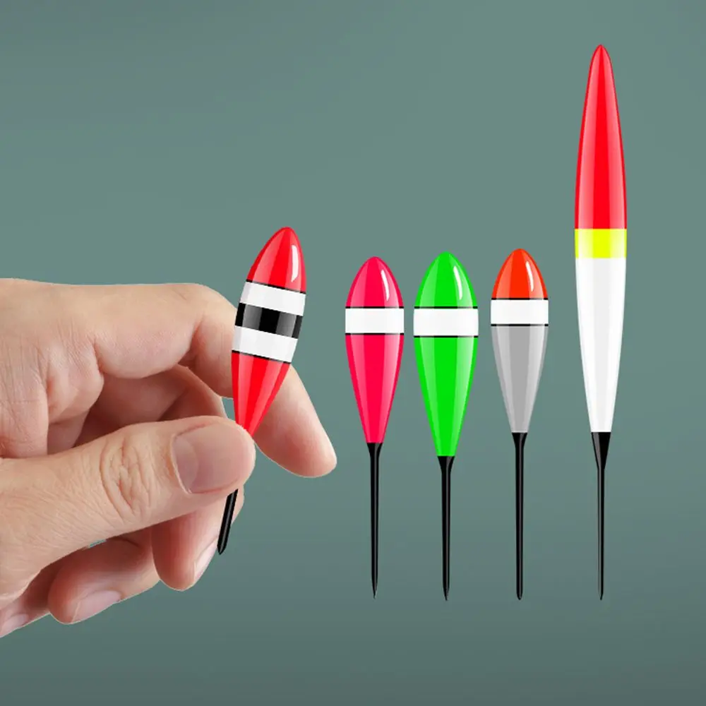 

New Assorted Sizes Fluctuate Shrimp Groupe Indicator Floats Bobbers Light Stick Floats Ice Fishing Lure Float