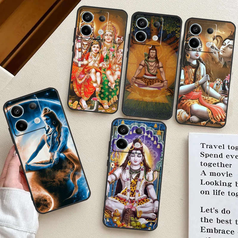 God Diety Hindu Ganesha Shiva Case Per Redmi Note 12 9 10 11 13 Pro Plus 9S 10S 11S 12S Cover Per Redmi 12 10C 12C 13C
