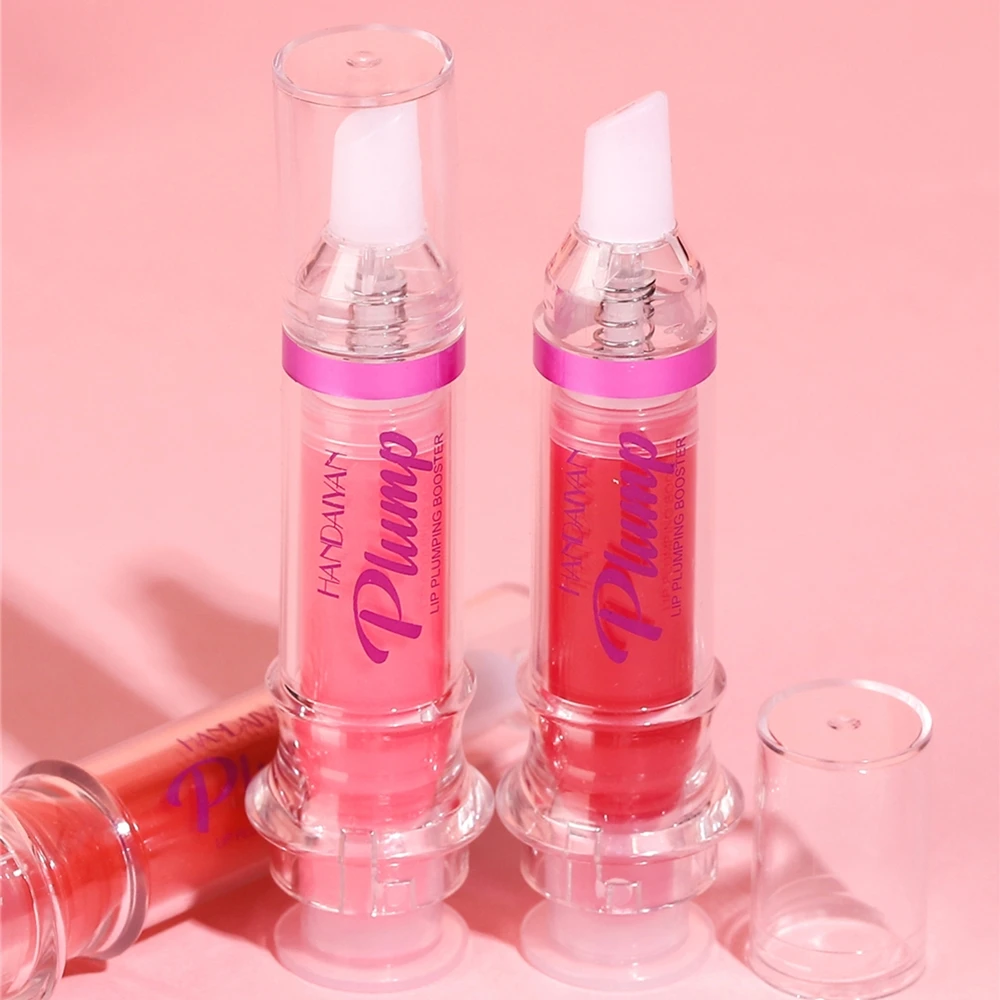 

6 Colors Lip Plumping Booster Liquid Lip Gloss With Chili Extract Moisturizing Glitter Lip Glaze Oil Sexy Makeup Product 1 Piece