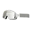 Lunette de moto rétro coupe-vent pour hommes, lunettes de soleil de scooter