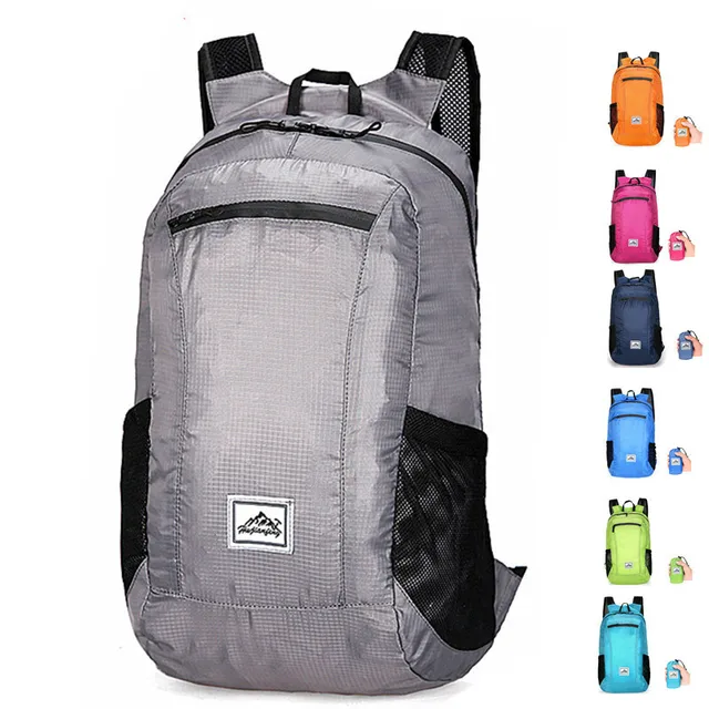 10L-20L Lightweight Portable Foldable Waterproof Backpack Folding Bag Ultralight Outdoor Pack for Women Men Travel Hiking 1