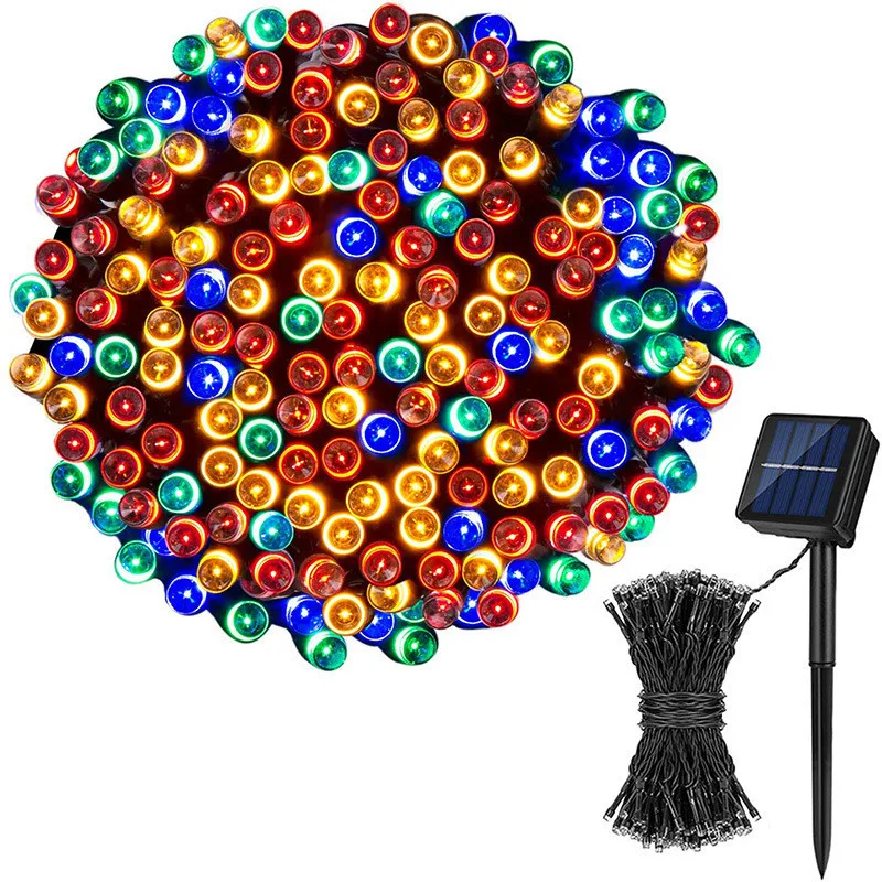 Enchanting Solar LED String Lights - 8 Modes