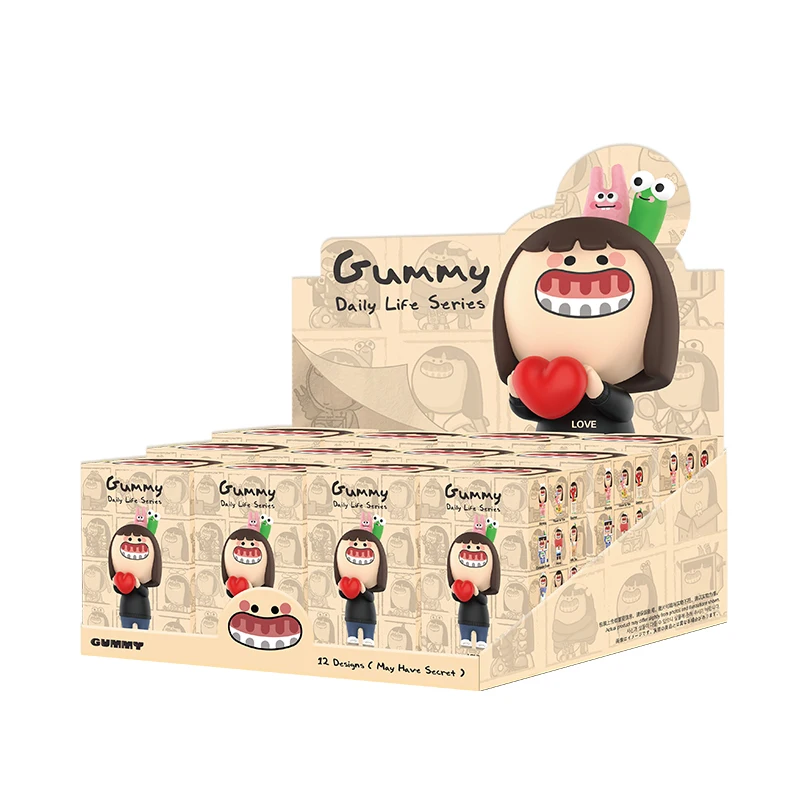 POPMART GUMMY Daily Life シリーズ POP MART Gummy Daily Life Series Blind Box Collection Doll