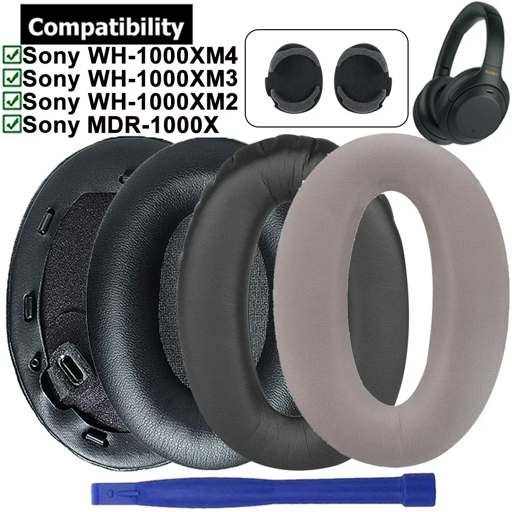 

Replacement Earpads Soft Foam Ear Pads Cushion Muffs Repair Parts For Sony WH-1000XM4 WH-1000XM3 WH-1000XM2 MDR-1000X Headphones