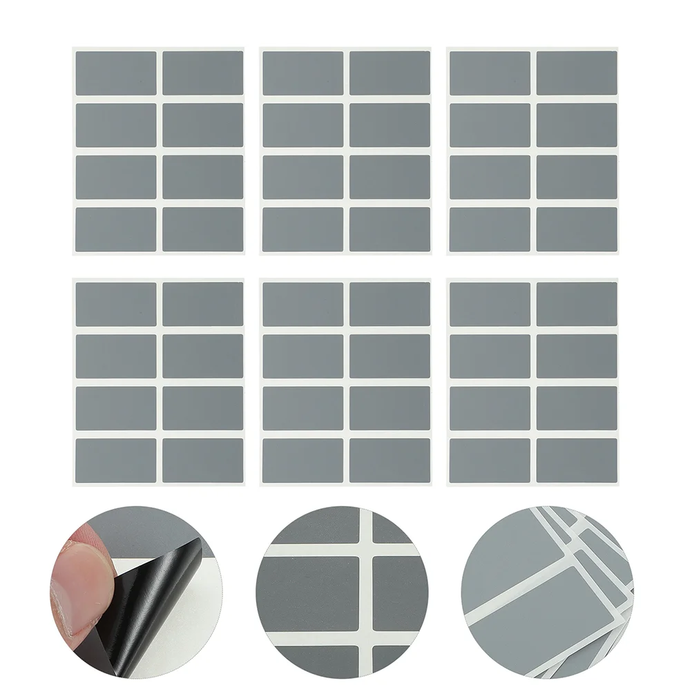 

200 Pcs Nail Sticker Scratch Card Stickers Lottery Ticket Scratcher Tool DIY Off Peel and Labels