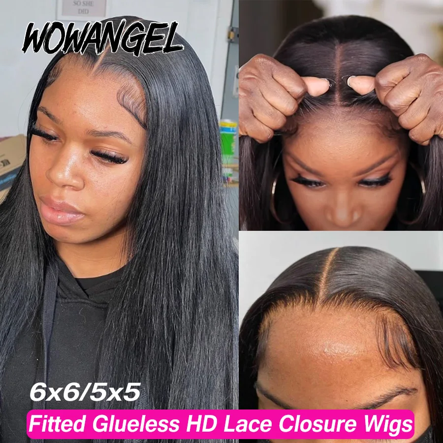 250GluelessHDLaceWigsReadytoWearWigs6x6HDLaceClosureWigs