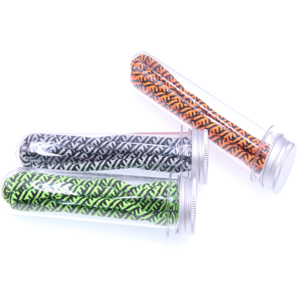 Aluminum Transparent Test Tube Shoelaces Description String Package Men Women Sneaker 2021 Boot Casual Ropes Storage