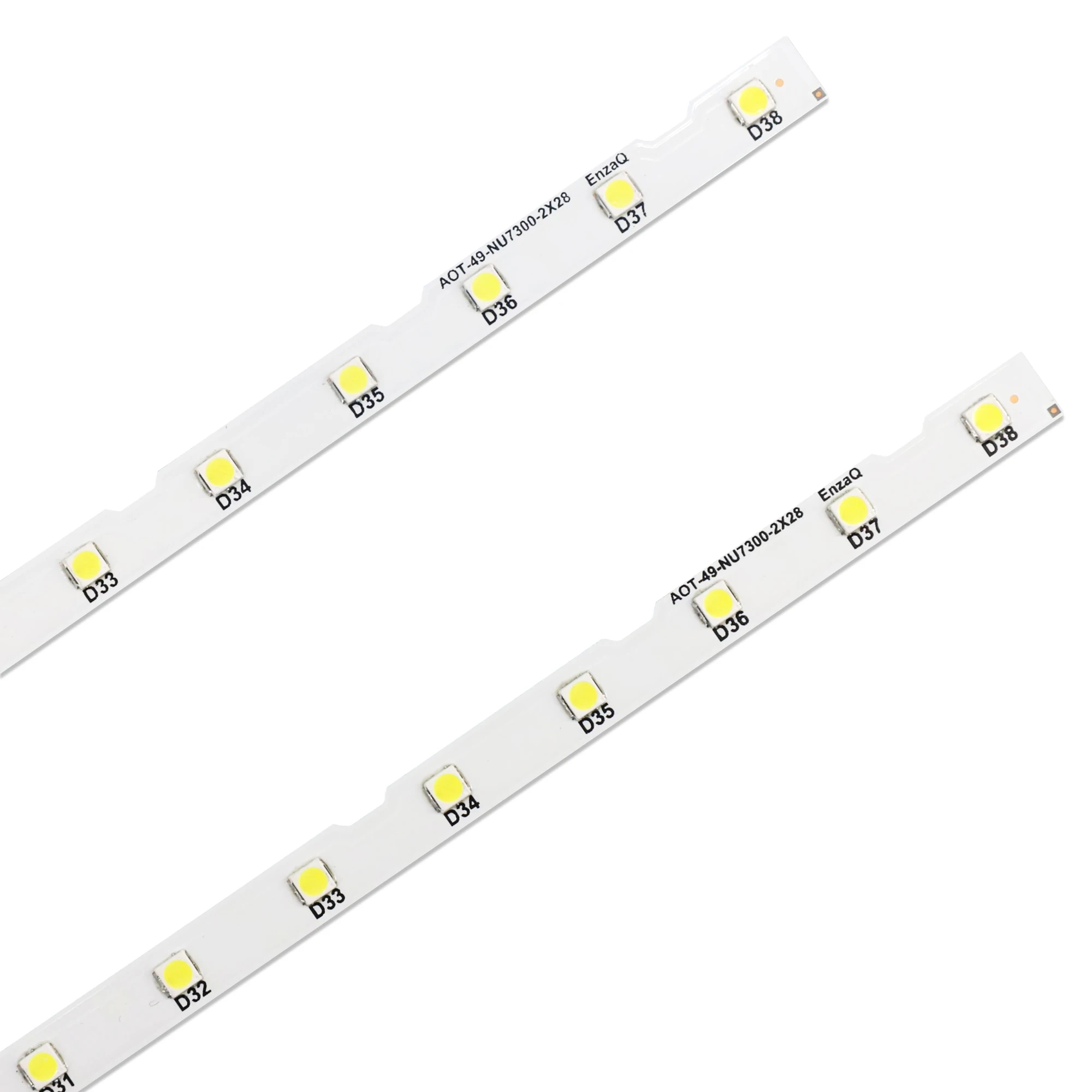 LED Backlight Strip for 49NU7100 UE49NU7300 UE49NU7170 UE49NU7140U UE49NU7100K BN61-15483A MET49BL Y18 BN96-45953B 45953A 2pcs led backlight,led components