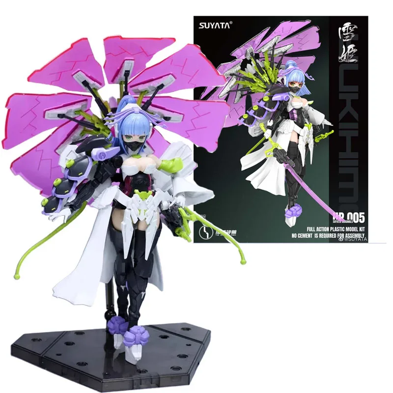 

Оригинальная поэма SUYATA Hunter's HP-005 Mobile Suit Girl Аниме экшн-фигурка Сборная модель игрушки подарки для детей