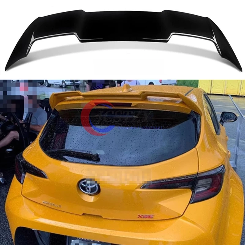 Per Toyota Corolla Hatchback E210 5 Porte 2019 2020 2021 2022 2023 Anno Spoiler Ala Posteriore Body Kit Accessori In Plastica ABS - immagine 5
