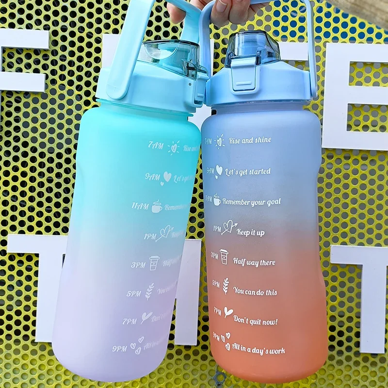 Water Bottle Motivational Drinking Sports Water With Time Marker Stickers Portable Reusable Plastic For water bottle,sports water bottle,sports bottle,plastic water bottle