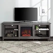 entertainment center tv stand for 65+ inch tv fireplace tv corner wood modern cabinet with storage