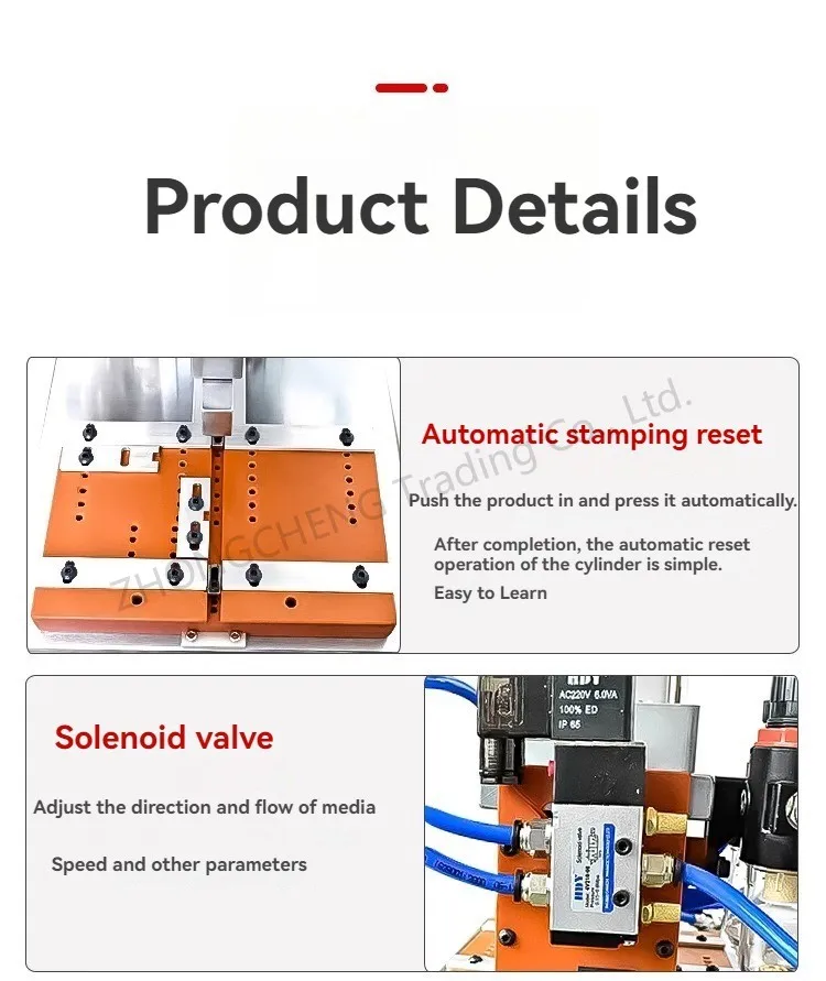IDC Pneumatic Press Crimping Machine Computer Wire Press Machine 8P-64P Multi-P