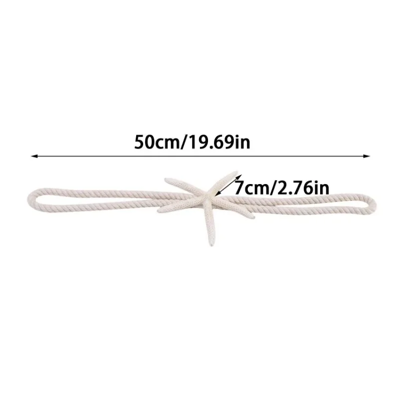 Five Finger Star Curtain Tieback 1/2PCS Elastic Band Window Curtain Buckles Magnetic Buckle Rope Holders Room Home Decor