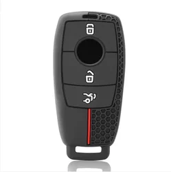 Premium Silicone Car Remote Key Protection Cover (Black)
