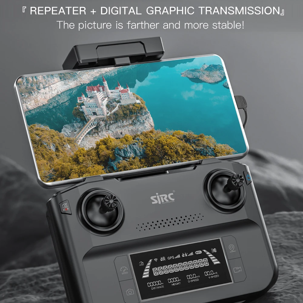 SJRC F22 S2 Pro GPS 드론 5G WIFI 4K HD 카메라 EIS 2축 안정화 짐벌 레이저 장애물 회피 브러시리스 RC 쿼드콥터 장난감
