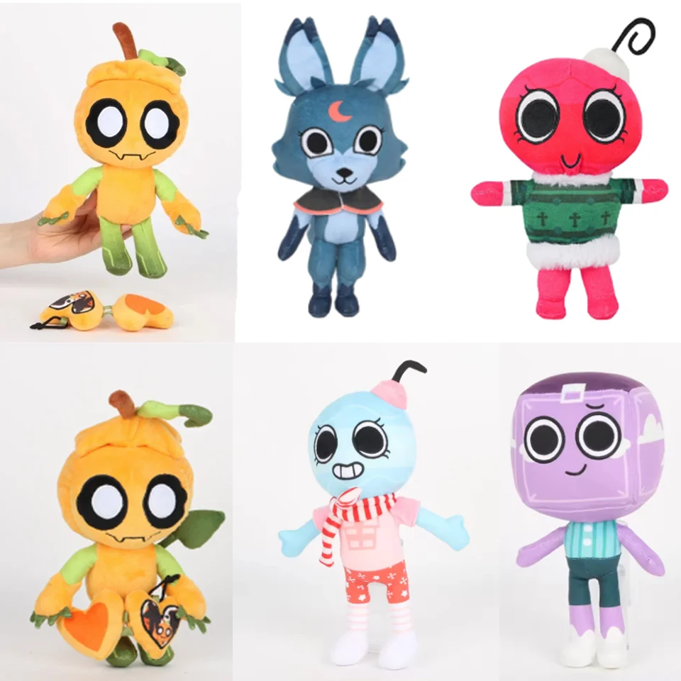 Charming Pumpkin Plush Toy - Festive Holiday Decor and Gift Idea