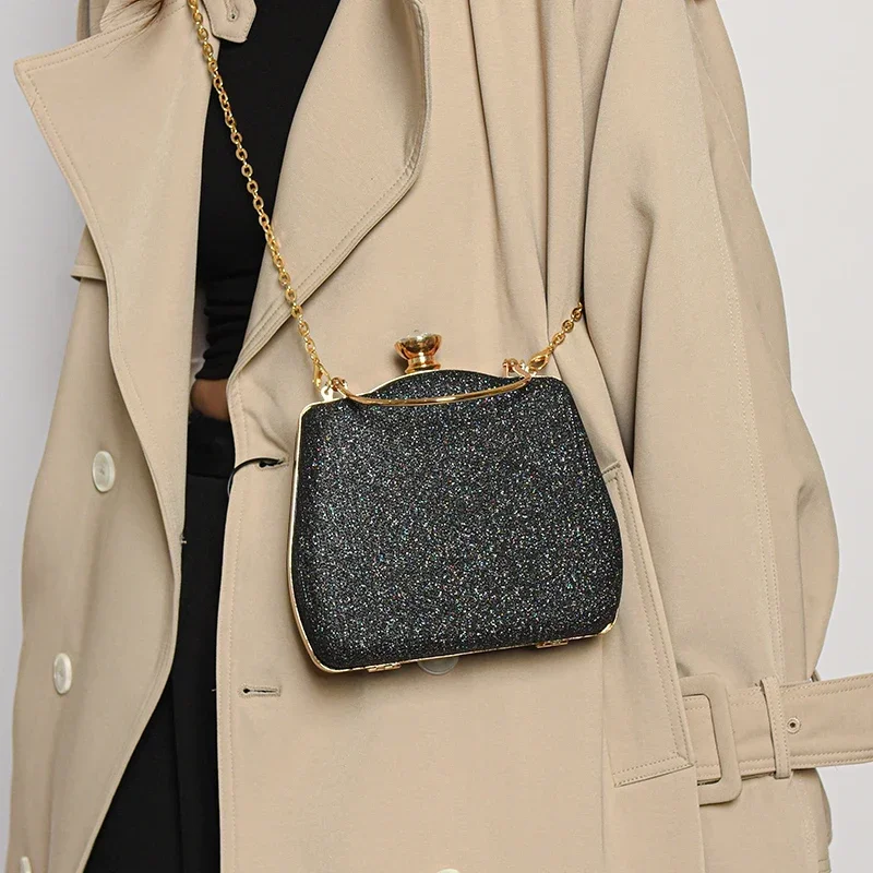 Free shipping new crossbody bag fashionable casual style shoulder bag detachable shoulder strap trend versatile party handbag