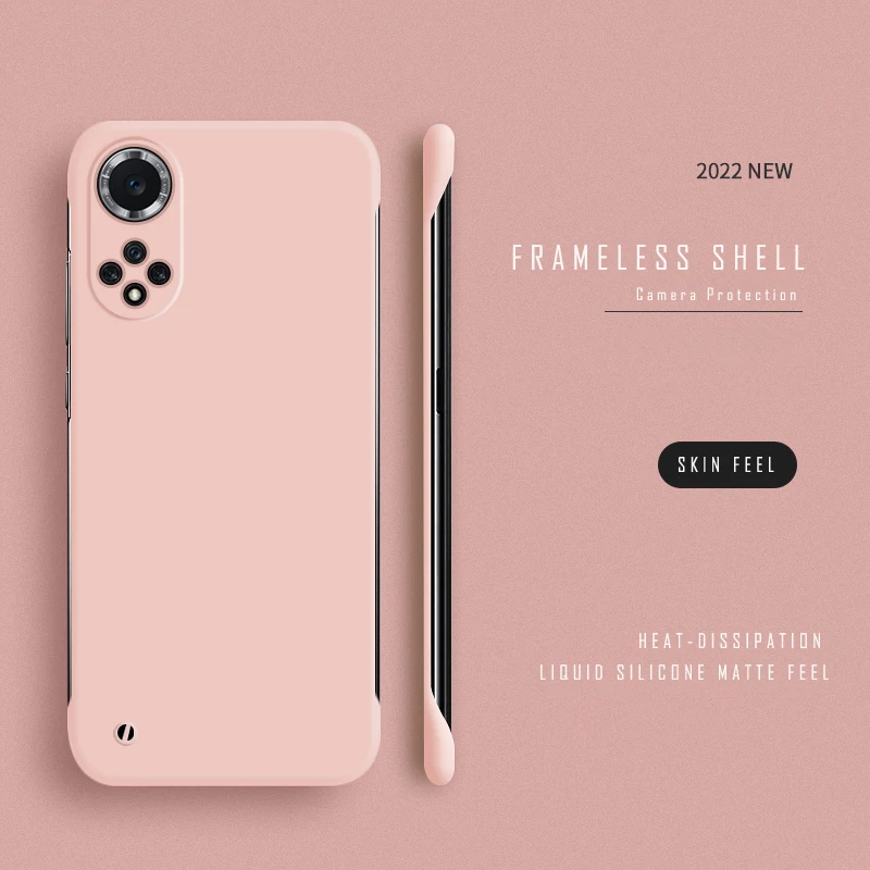 Ultra Slim Frameless Matte Gradient Hard Phone Cover