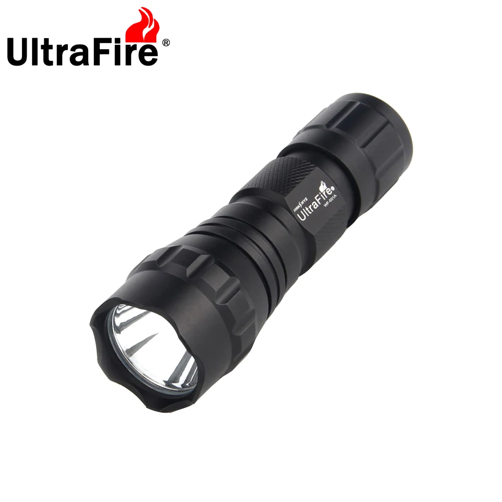 

Светодиодный фонарик для кемпинга UltraFire 501A, ультрамощный портативный тактический мини-фонарь для походов и повседневного ношения, фонарь для походов и рыбалки