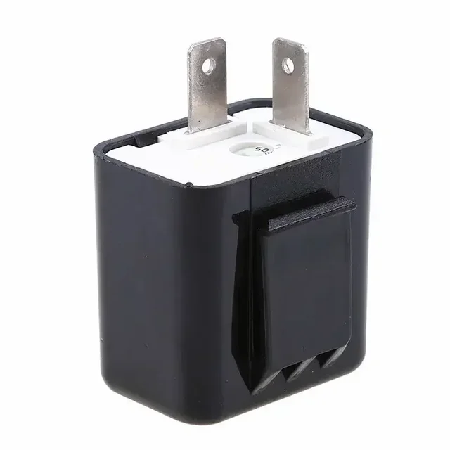 2 Pin LED Flasher Relay 12V Adjustable Frequency Of Turn Signals Blinker Indicator Relays For Motorcycle Motorbike Accessories - Image 5