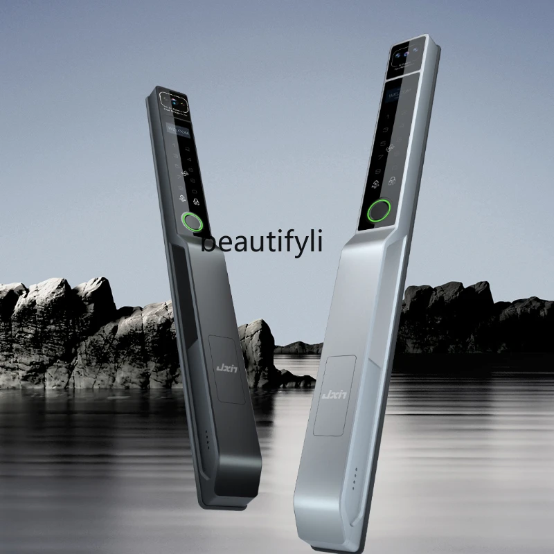 

Automatic 3D Face Recognition Smart Lock Sliding Door Mobile Phone Remote Fingerprint Lock