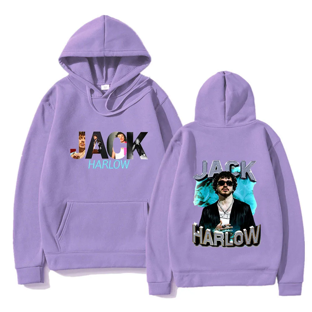Jack Harlowi Hoodies Vintage Streetwear for Men Clothing Winter Sweatshirts Male/female Long Sleeve Tops Cute Cartoon Sudaderas