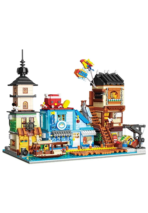 Japanese Blocks  Architecture Construction Toy