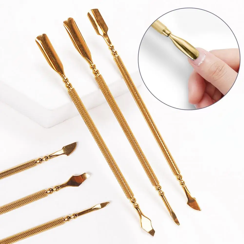 3pcs/set Manicure Kit Good Craftsmanship Ergonomic Stainless Steel Nail