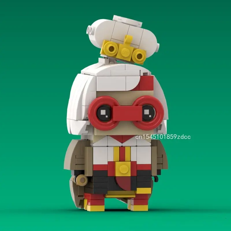 MOC 젤다드 Brickheadz Purah Mineru Rauru Riju 공주 모델 빌딩 블록 게임 액션 피규어 벽돌 장난감, 생일 선물