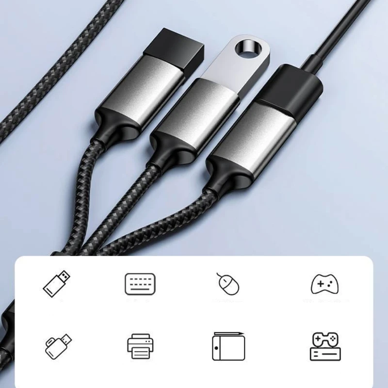 Рисунок 3 - 3 в 1 USB-кабель-разветвитель USB-разветвитель