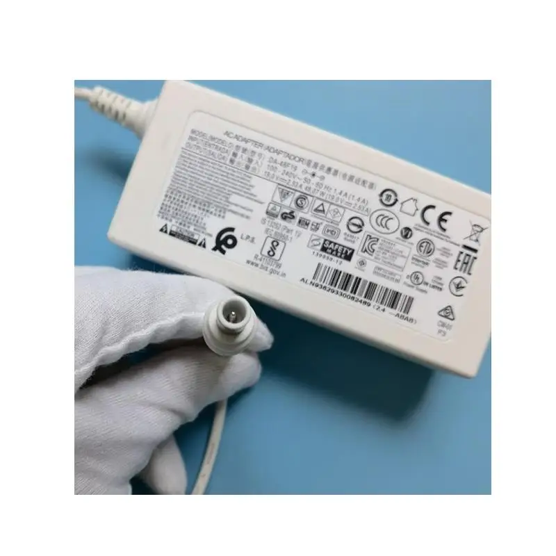 LG 19V 2.53A 48.07W 6.5x4.4mm DA-48F19 MS-Z2530R190-048M0-E 모니터 전원 공급 장치용 기존 AC 어댑터 충전기