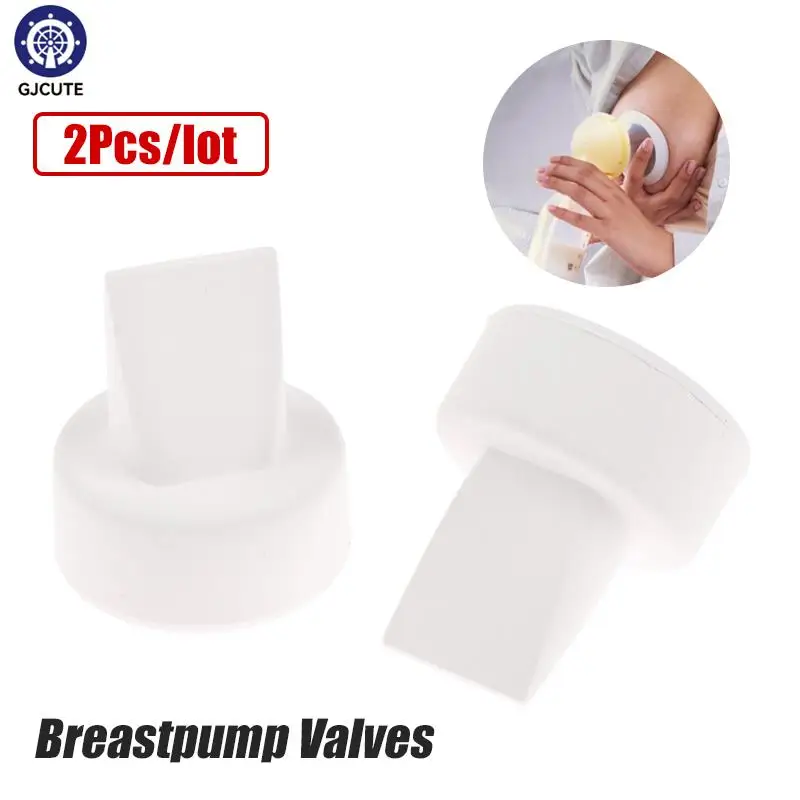 2Pcs Duckbill Valve Breast Pump Replacement Parts Electric Breastpump Valves Manual Breast Pump Accessories