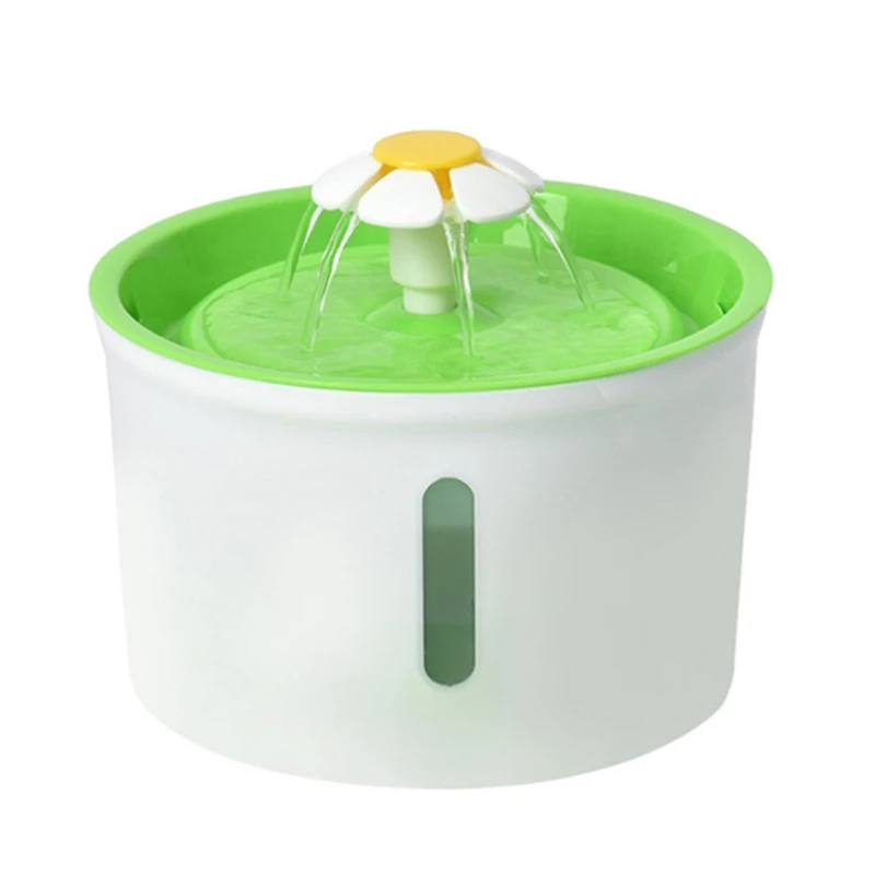 1 PC Replaced Flower For Round Shape Cat Fountain Drinker Cat Feeder Drinking Bowl Flowing Flowers