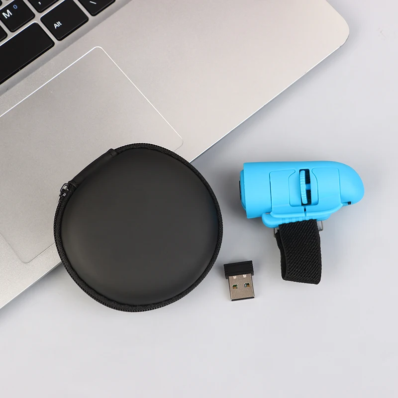 범용 2.4GHz USB 무선 손가락 반지, 광학 휴대용 미니 마우스, 노트북 태블릿 데스크탑 PC 마우스용 1600Dpi