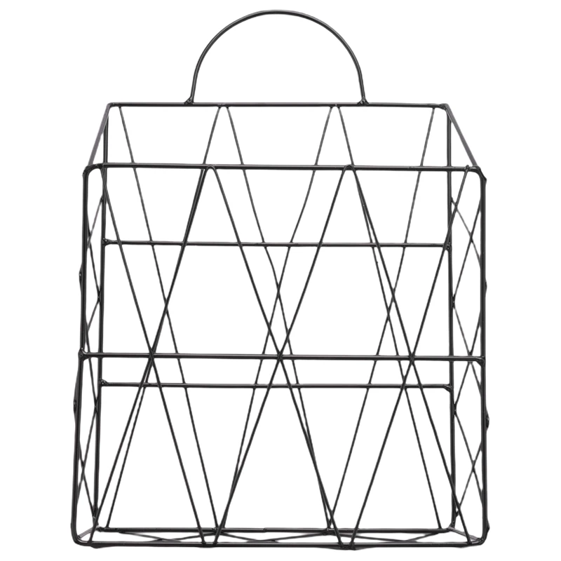 

Подвесной Держатель для магазинов, настенный органайзер для газет, книг, документов, металлическая полка, контейнер для хранения