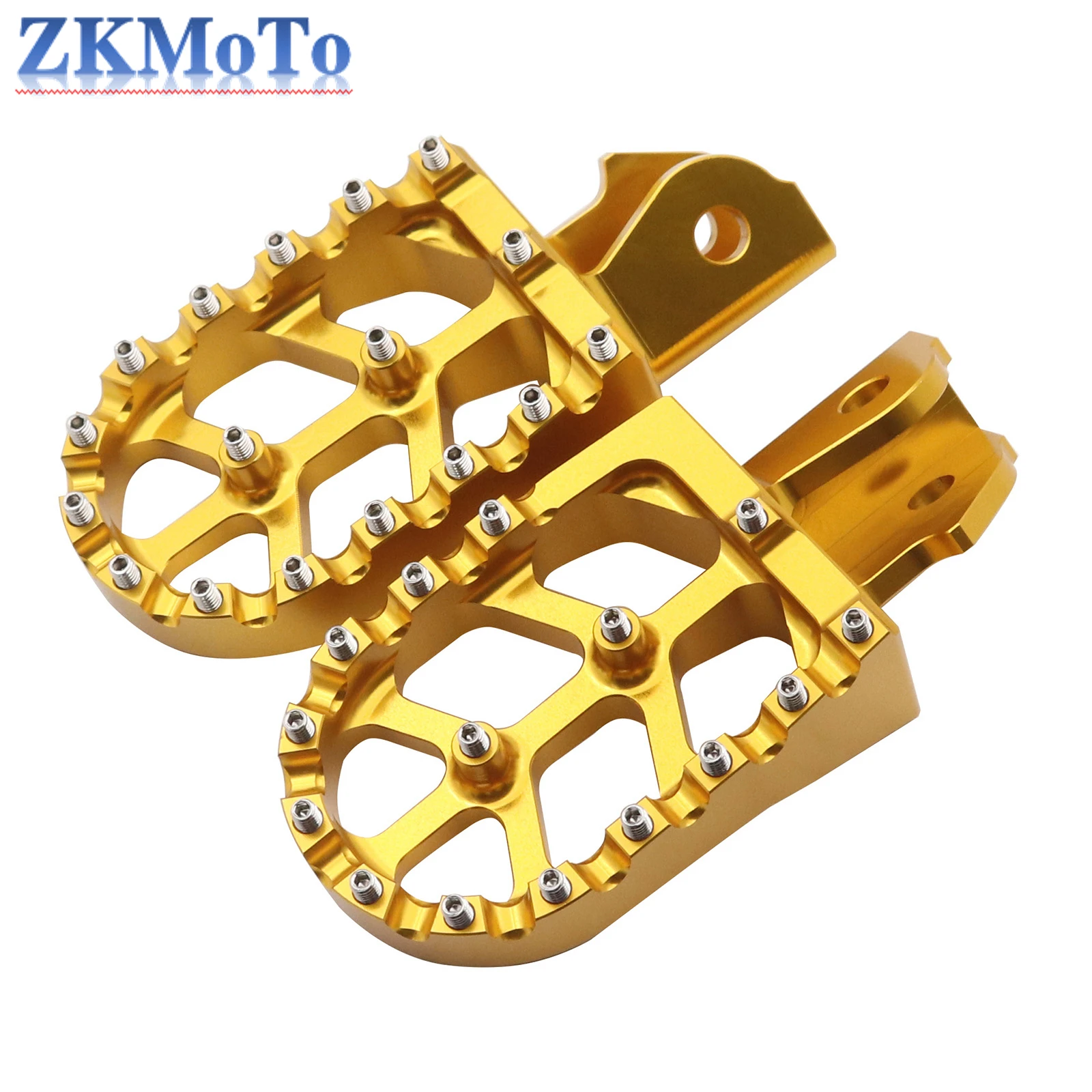 CNC Aluminum Foot Pegs Rests Pedals Footpegs Bracket For Sur Ron Surron Sur-Ron Light Bee X & Light Bee S Electric Motorcycle motorcycle accessories,motorcycle footrests,motorcycle foot pedals