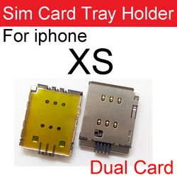 Universal Sim Card Tray Socket Adapter and Holder - Flex Ribbon Design (XS Dual Card)