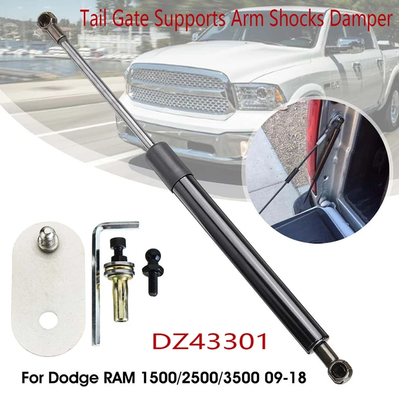 

Rear Trunk Tail Gate Supports Arm Shocks Damper Accessories Parts For Dodge RAM 1500 2500 3500 Pickup 2009-2018 DZ43301 1Set/2Pc