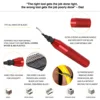 Deburring Tool Kit Hand-held Ergonomic Deburring Cutter Precision Edge Burr Remove Tool with 15pcs Replacement Blades Scribing 3