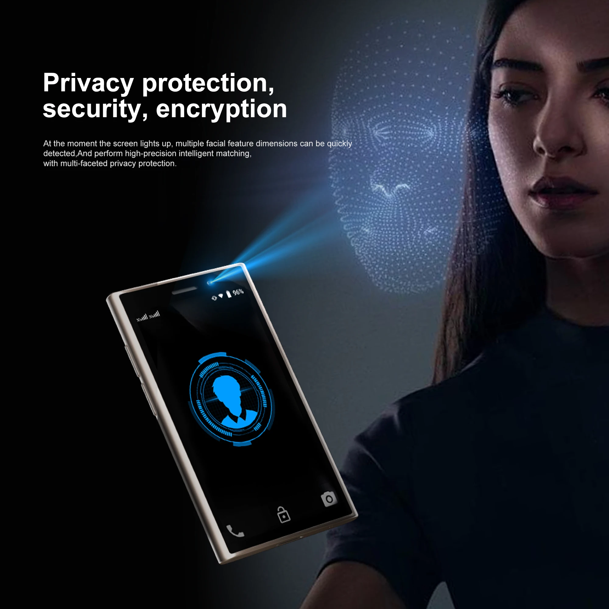 ERVO S26 Mini Android Smart Phone 3G WCDMA 2G RAM 16GB ROM Play Store WhatsAPP Wi-Fi Hotspot 3.0" Small Smartphone 2 SIM standby