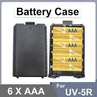 Baofeng UV-5R Battery Case Shell Extended AA Battery Housing BL-5 AAA batteries for UV-5R DM-5R UV-5RE Walkie Talkie Accessories 1