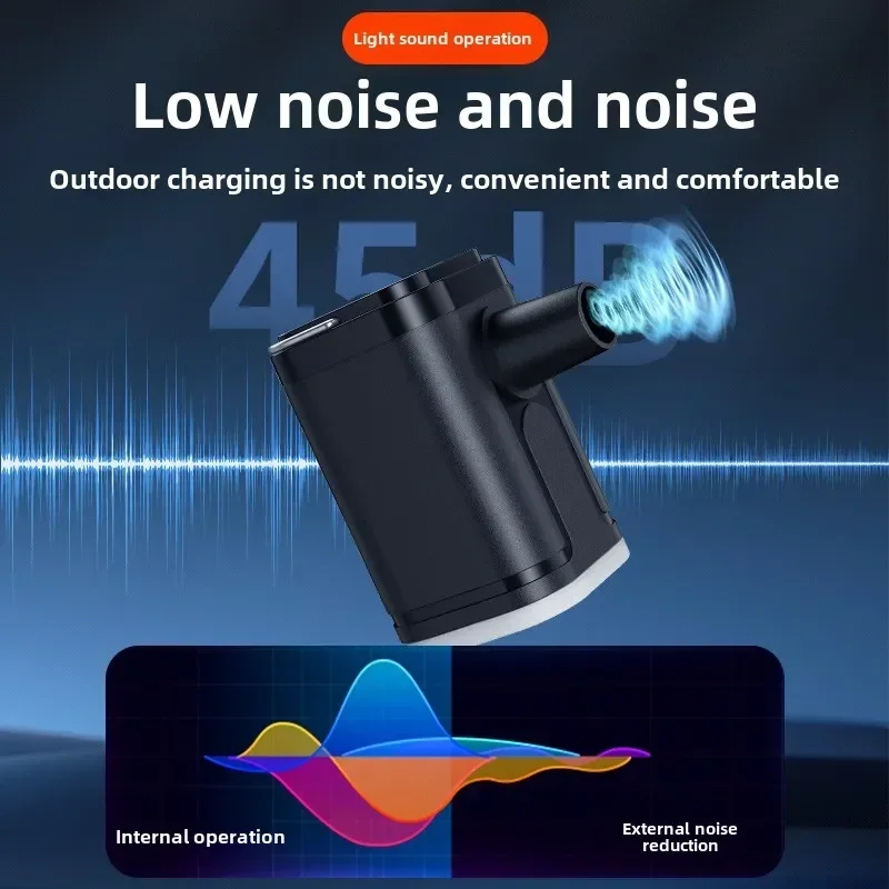 1200mAh Tire Inflator Pump 150PSI Electric Wireless Portable Car Air Compressor Dual display for Motorcycle Bike Car Tyre Balls