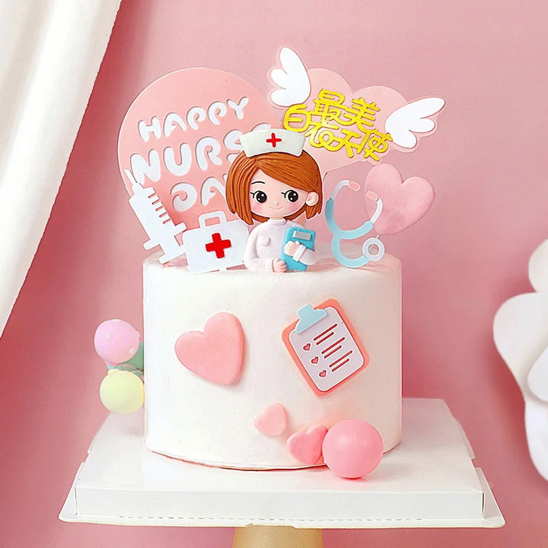 18pcs Red Glitter Heart Dessert Cupcake Topper Pick For Surgical Doctor Nurse Human Anatomy Theme Decorations Men Women Birthday Grad Graduation College Graduation Party Decor Supplies