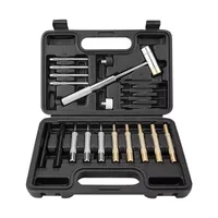 21pcs/set Gunsmithing Punch Tools Made Of Solid Material Including Steel Punch And Hammer With Bench Block Roll Pin Punch Set 1