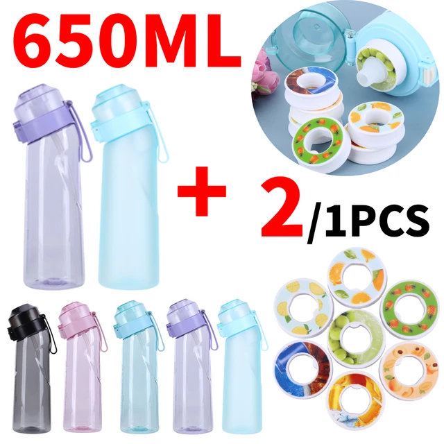 2/1PCS 650ML Air Up Water Bottle with pods Flavored Scent Water Cup Sports  Running Bottle Drinking Bottles Fruit Flavors - AliExpress